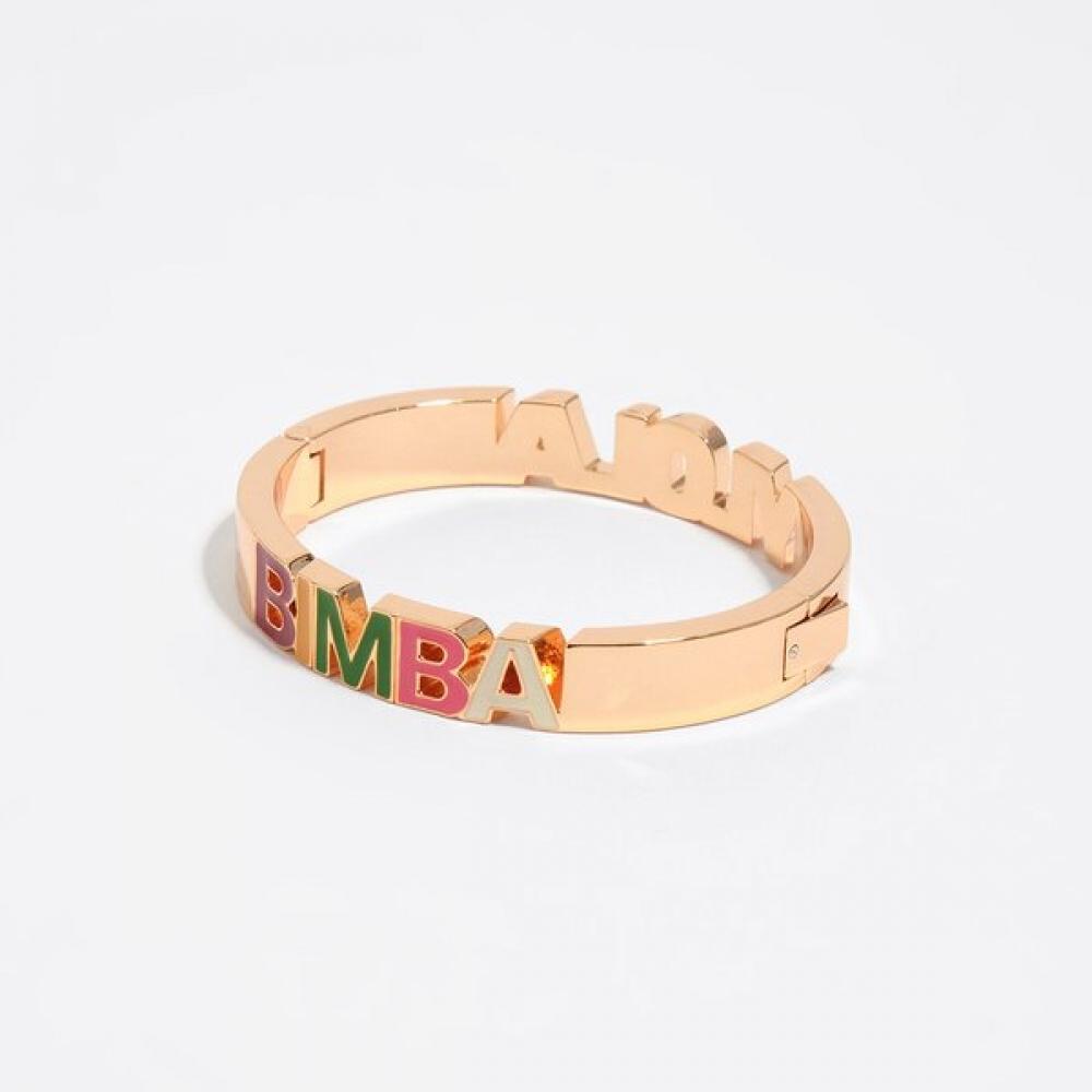 

Bimba Y Lola Hinge Logo Bracelet Gold B265aix017gof Gold/FREE