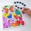 AQUARELLUM Grand Format Watercolor Coloring Book Set Paint Set for Children and Adults Coloring Book and Authentic Japanese Product - - French-made