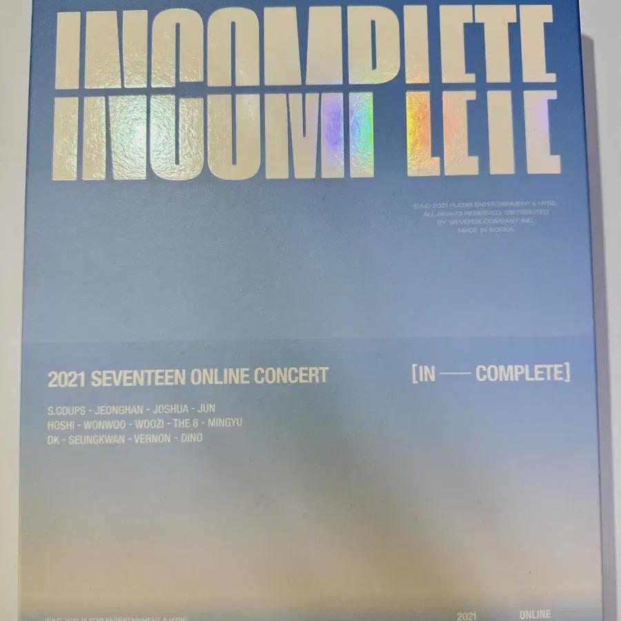 Seventeen Incomplete Dvd