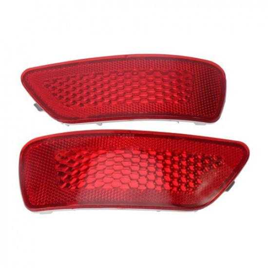 Pair Rear Bumper Reflector Light For Jeep Grand Cherokee 2011 2012 2013 14-2018