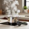 Practical Kitchen Steam Redirector Prevents Heat Damage To Wall Cabinets Surfaces Cookware Steam Diverter