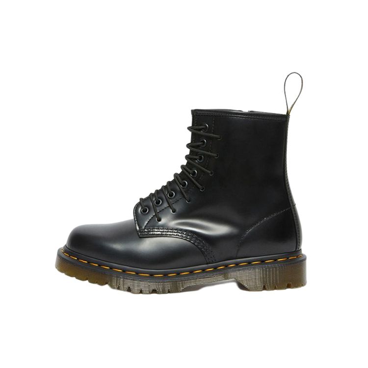 Dr. Martens 1460 Xtrm Lace Top Grain Leather Glossy Lace-Up Short Boots Unisex Boots Black 27473001