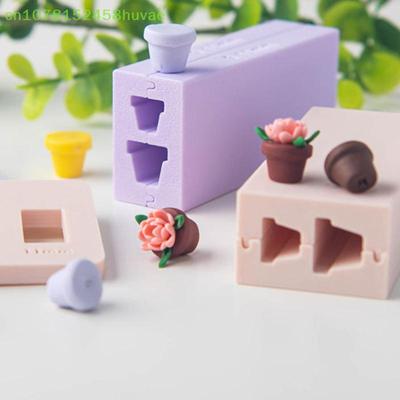 DIY měkká polymerová hmota květináč váleček na korálky forma na výrobu korálků náušnice přívěsky šperky řemesla