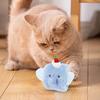 Cat Toys Cute Roll Plush Doll Cartoon Bite-Resistant Interactive Toy for Small Medium Dogs Built-in Rattle Paper Safe Skin-Friendly Pet Toy