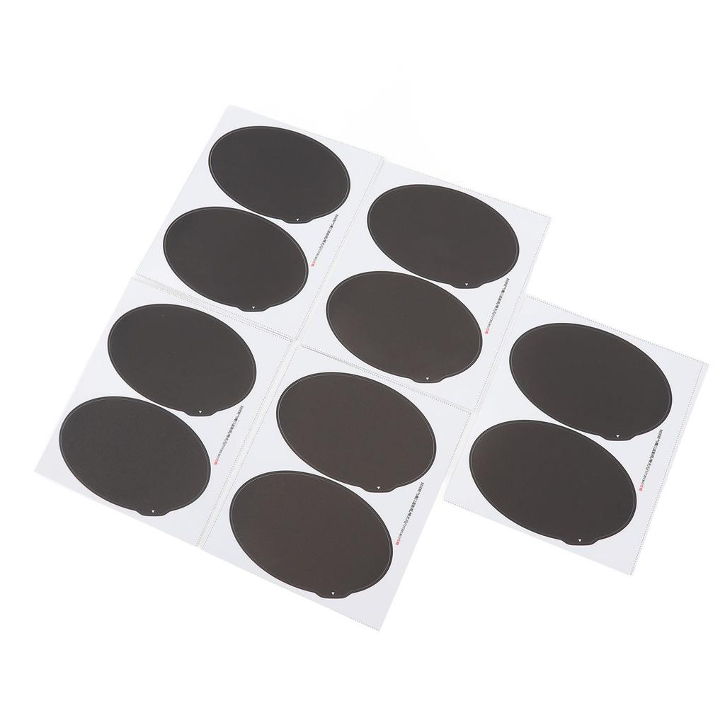 5 Pairs Bike Tire Valve Cover Sticker Professional Matte Sealing Wheel Tire Sticker for Road Mountain Bike Accessories