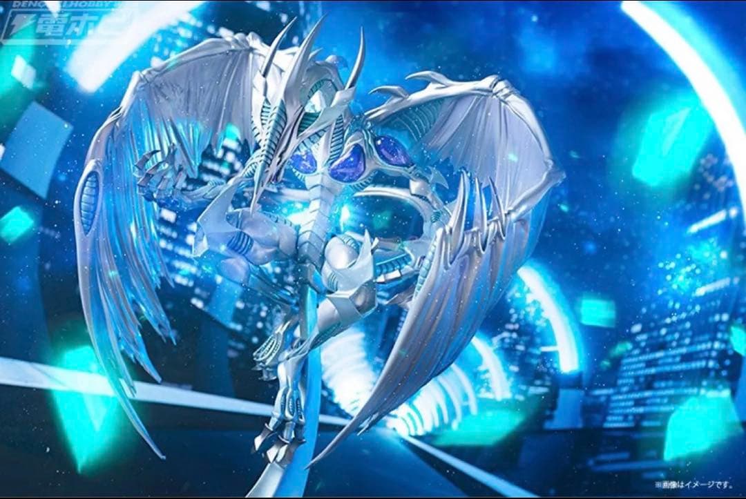 

[USED] AMAKUNI Yu-Gi-Oh! 5D s Stardust Dragon Figure