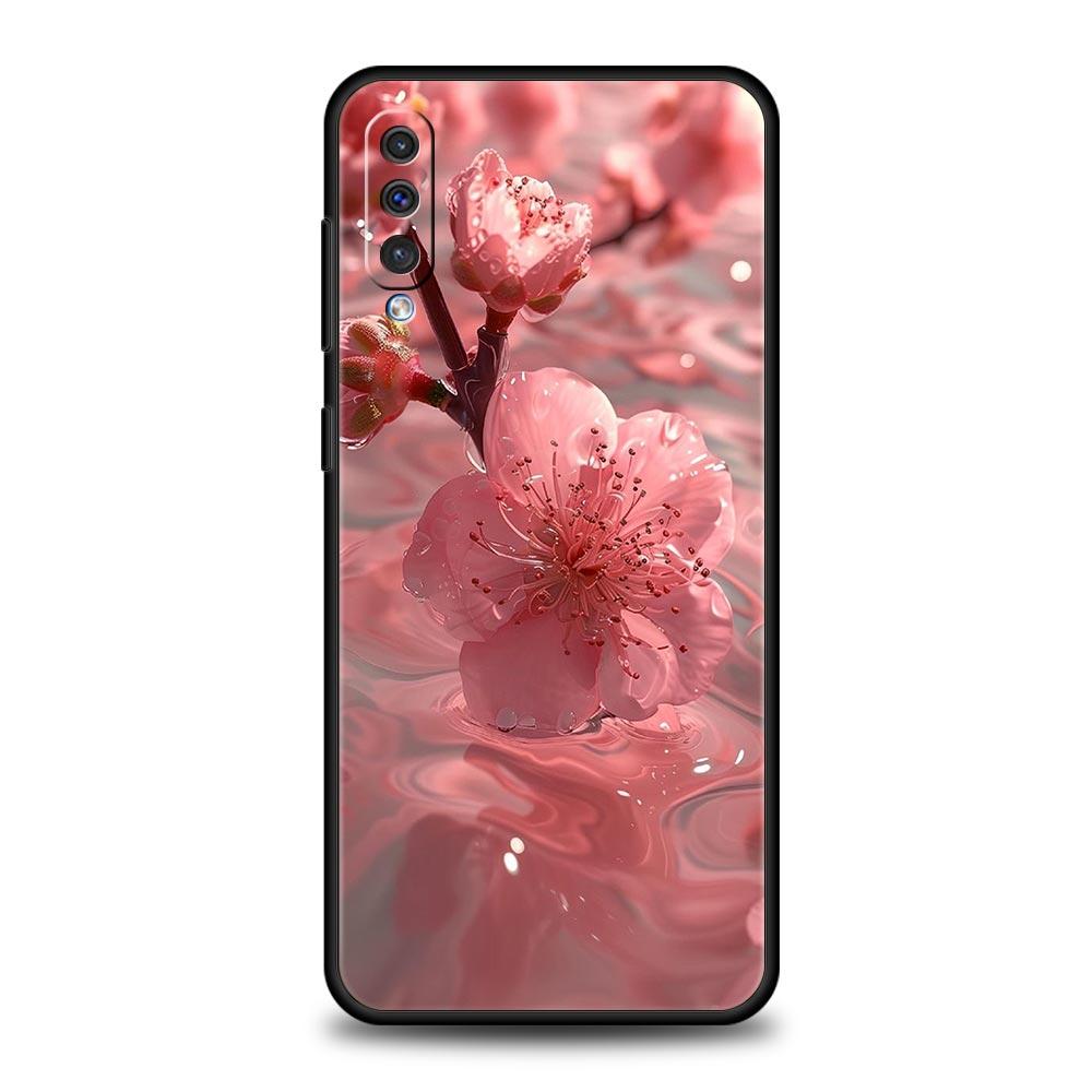 Frühlingskirschblüten Handyhülle Für Samsung Galaxy A56 A36 A26 A34 A17 A16 A06 A14 A12 A54 A72 A24 A22 A52 A50 A40 A32 Cover