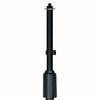 Kikutani MS-150B Microphone Stand, Straight Type, Round Base, Black
