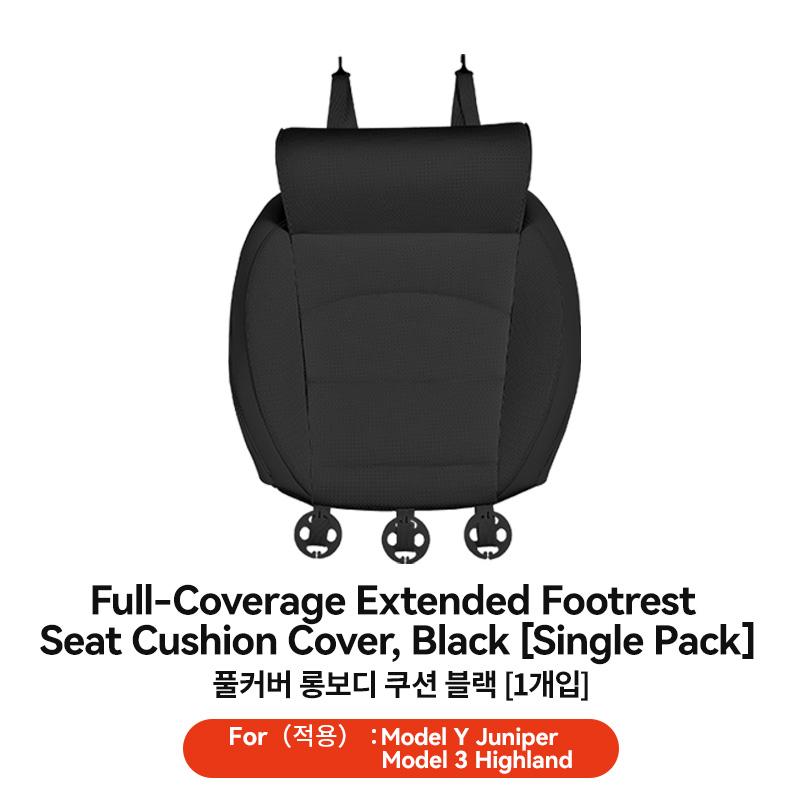 YZ For Tesla Model Y Juniper Model 3 Highland Leg Support Extension Seat Cover Memory Foam Extender Cushion Interior Accessories