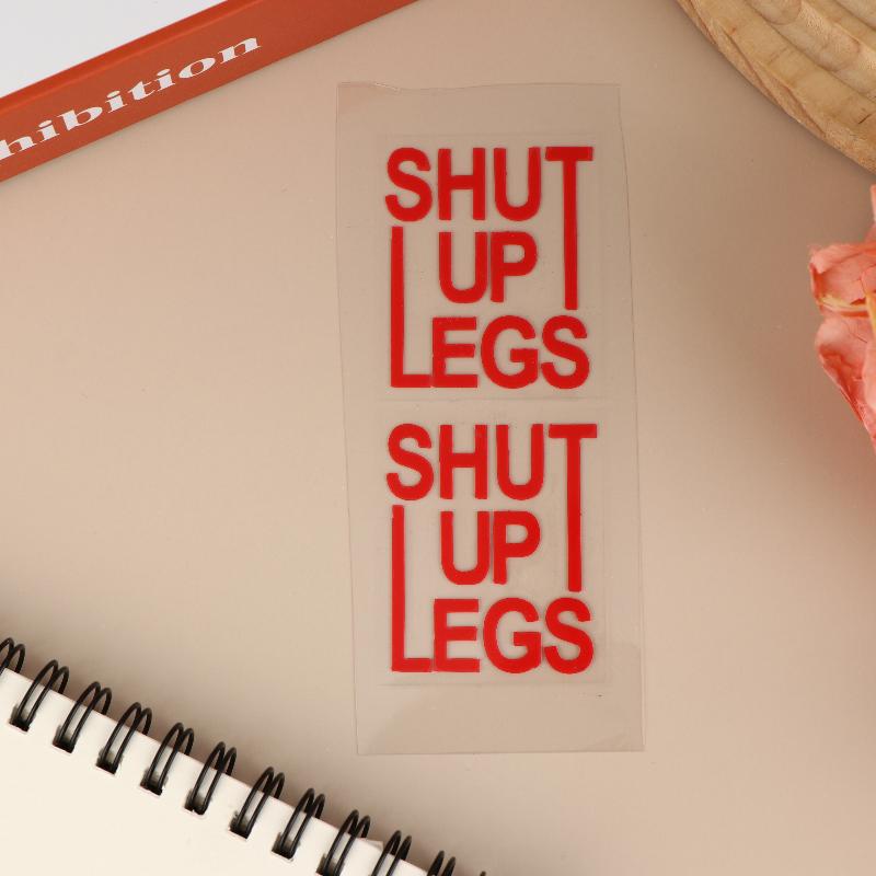 2Pcs Bicycle Frame Top Tube Stickers Shut Up Legs Bike Sticker Waterproof Vinyl Decal Decoration For Mtb Bike Accessories