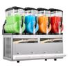 Slushie Machine, 12L/3.17Gal X 4 Tank Commercial Slushy Maker, Frozen Drink Maker with Self-Cleaning, Margarita Machine for Restaurants Bars Party for