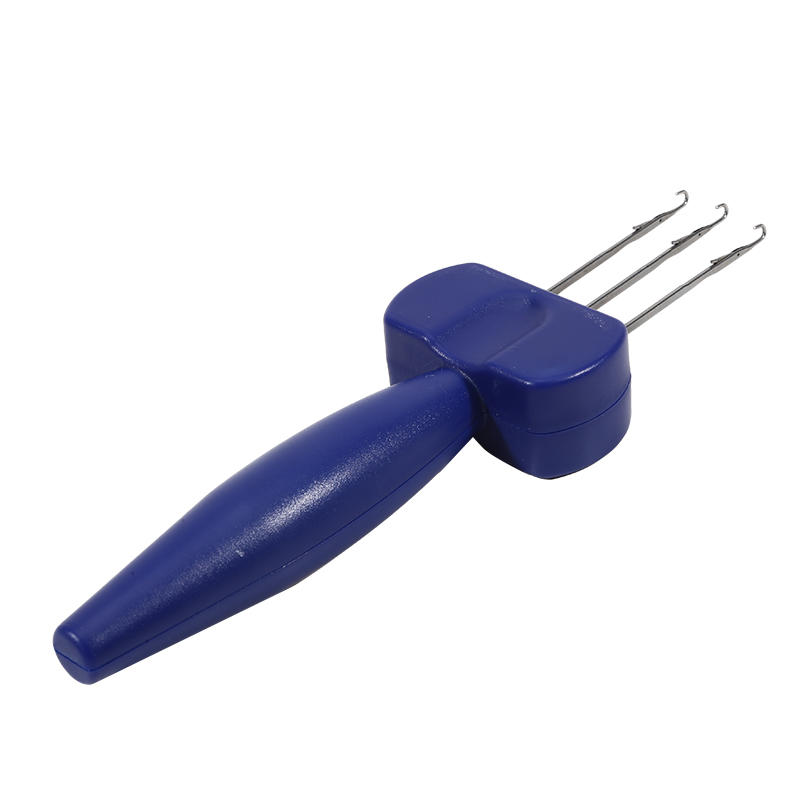 

Latch Hook Tool for Knitting Crochet 4 Sizes Binding Off Edging Needle Cord Knitting Supplies Portable Rug Hooking Tool Set