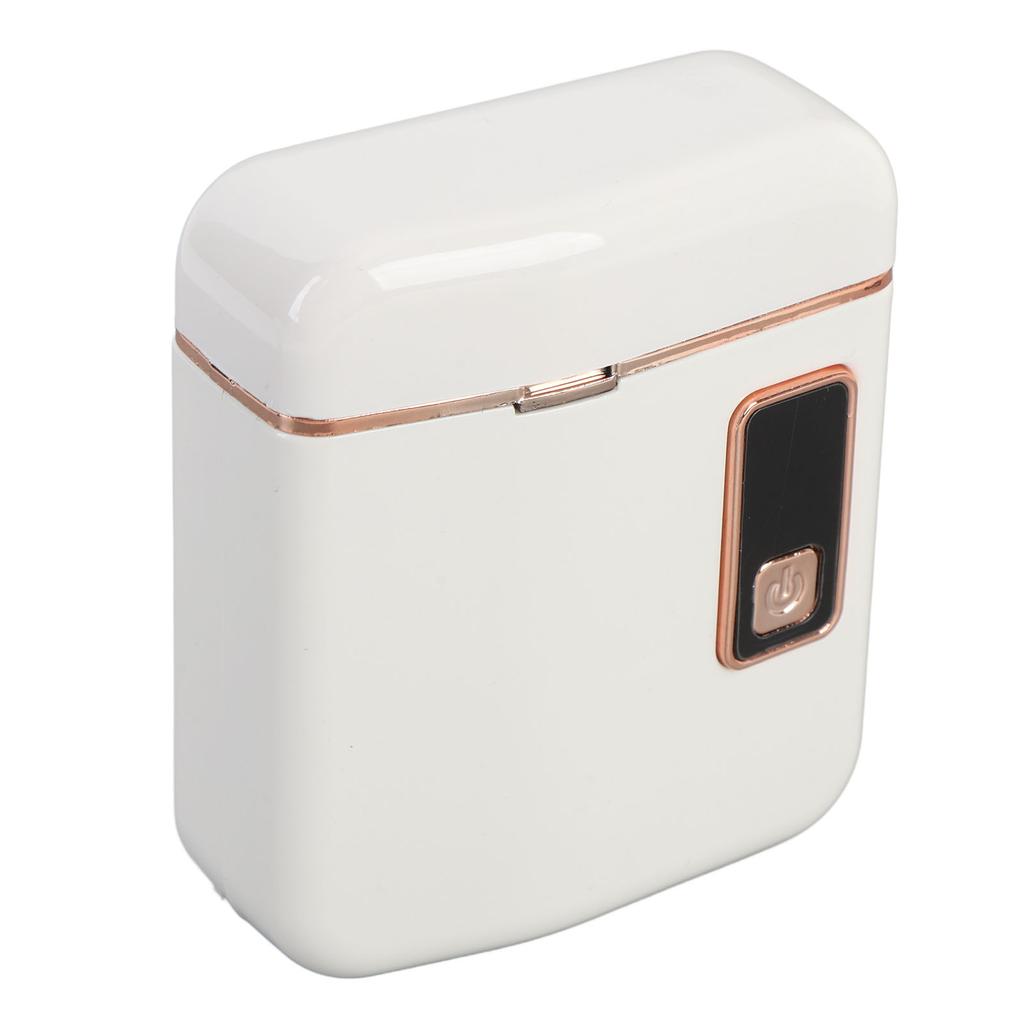 Electric Nail Clipper White Light 3 Speed Arc Shaped Opening Automatic Nail Trimmer Nail Polisher fo