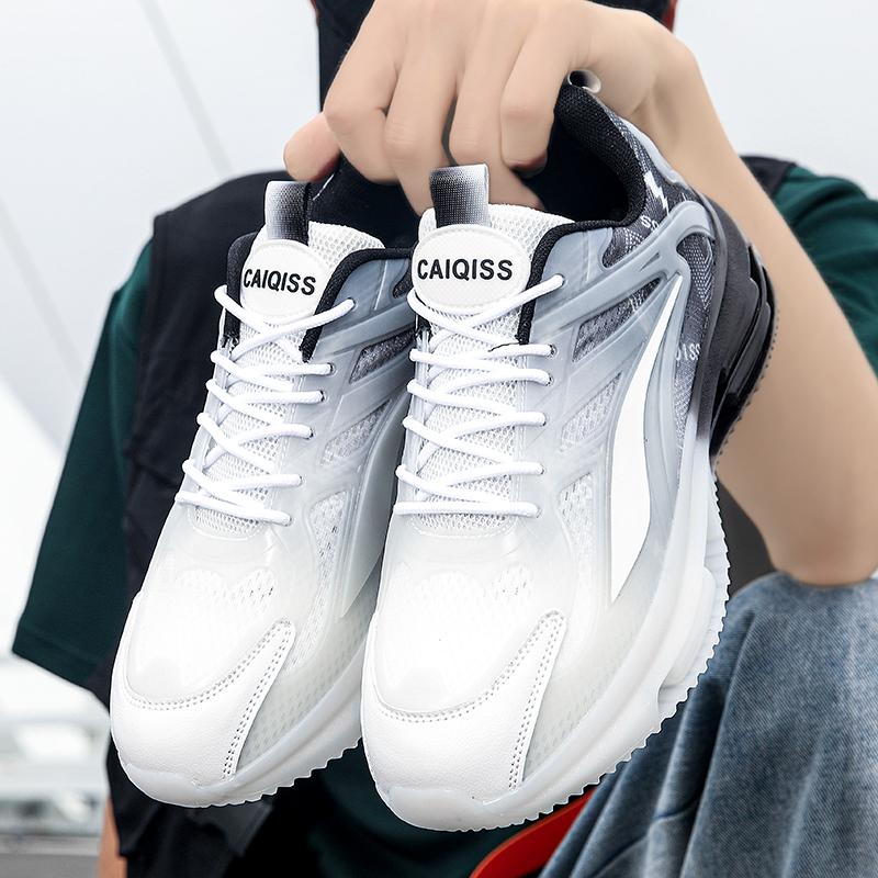 Men’s Sports Shoes Women Running Sneakers Basketball Shoes Thick Sole Height Increase Couple Unisex Jogging Shoes