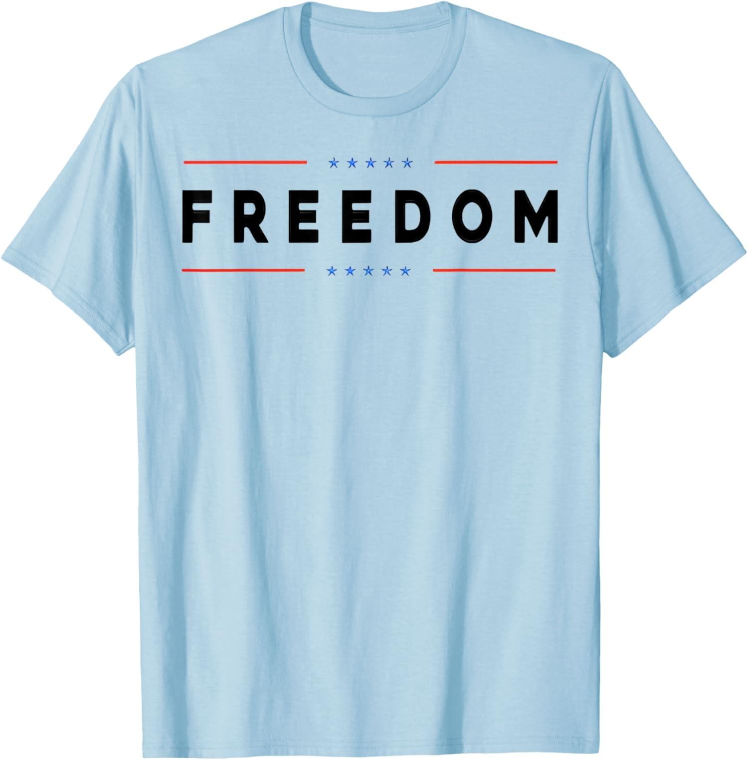 Charlie Freedom, Freedom USA Flag T-shirt unisexe S