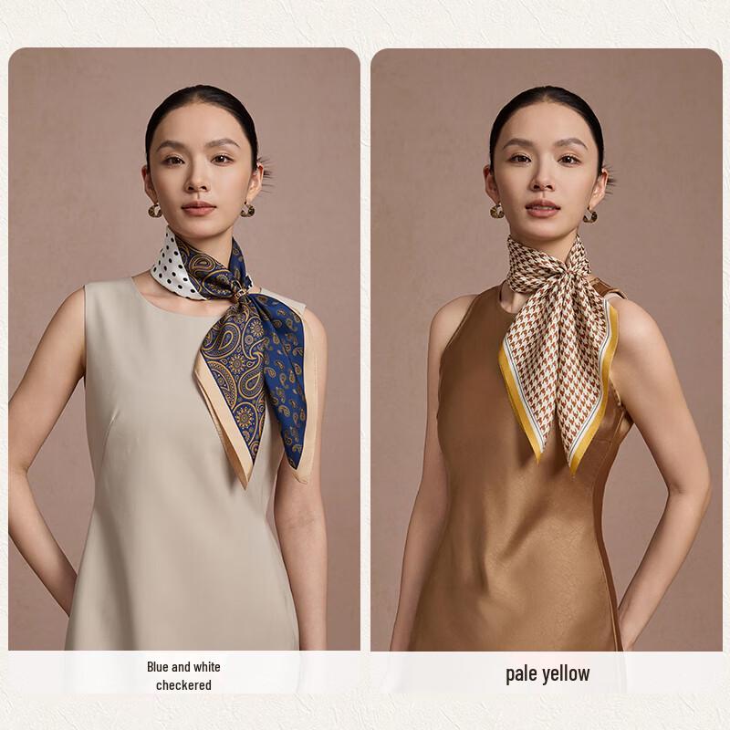 Shanghai Story Mulberry Silk Twill Square Scarf