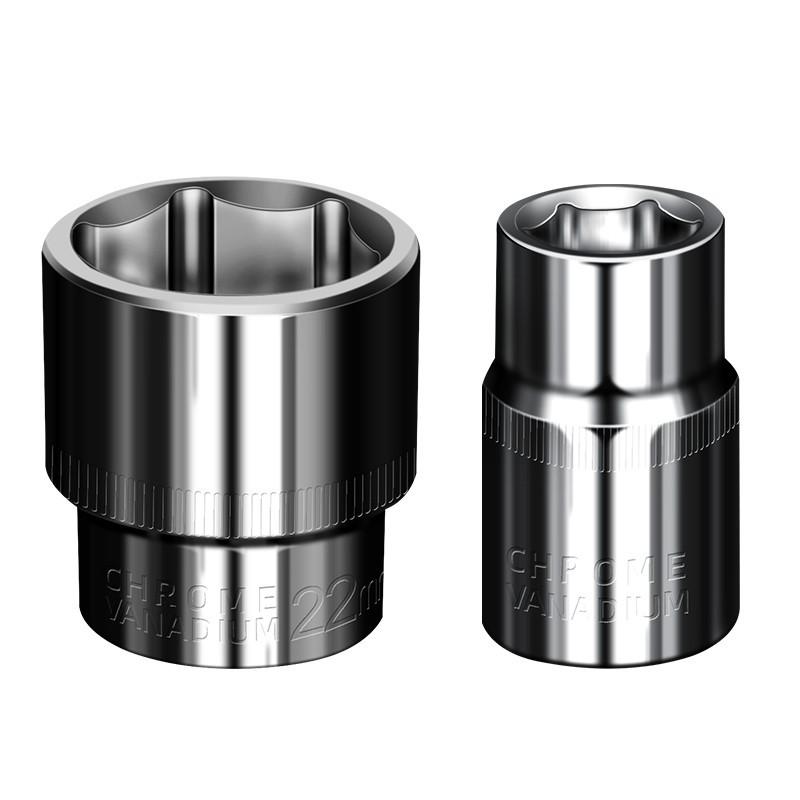Baolian 3/8" Short Socket Wrench with 10mm Extended Hexagonal Socket