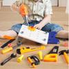 40/56/58Pcs with Screwdrivers Pretend Tools Kit Children's Toys Repair Toolbox  for Boys Girls