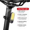 Bicycle Taillights Type-C Super Bright Road Bike Rear Lights Waterproof USB Rechargeable Cycling MTB Lamp