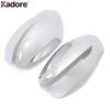 Rearview Mirror Cover Trim For Nissan X-Trail Rogue T32 2014-2018   Chrome Car Side Wing Mirror Shell Cap Accessories