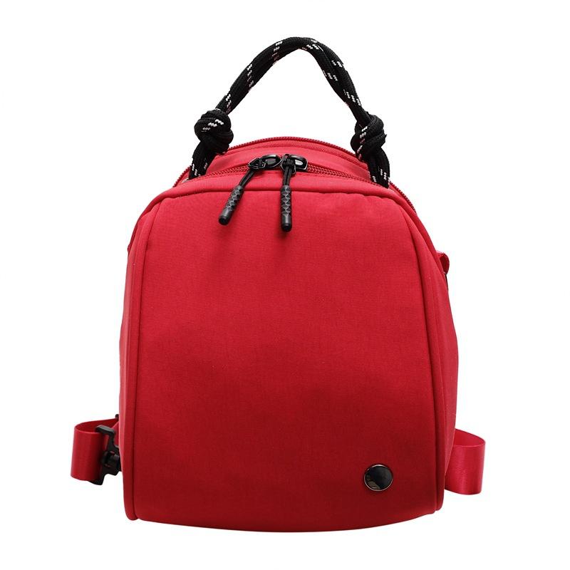 Small Backpack Women's Lightweight Foreign Style Niche Shoulder Bag New Fashion Commuter Shell Bag Casual Simple Messenger Bag