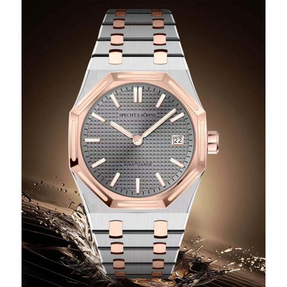 Dropshipping 2025 Best Selling Specht & Söhne Salmon Men's Quartz Sports Watch 50M Waterproof Ultrathin Wristwatch For Men