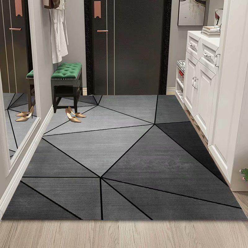 Modern Minimalist Geometric Bedroom Living Room  Rug Waterproof Slip Resistant Stain Resistant Comfortable Home Decor