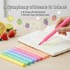 Fruity Scented Highlighters Set of 8, Pastel Chisel Tip Markers for Journaling, Note Taking, School & Office Supplies (8 Pcs)
