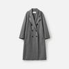 Women's Elegant Wool Blend Mid-Length Coat