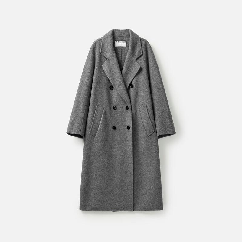 Women's Elegant Wool Blend Mid-Length Coat