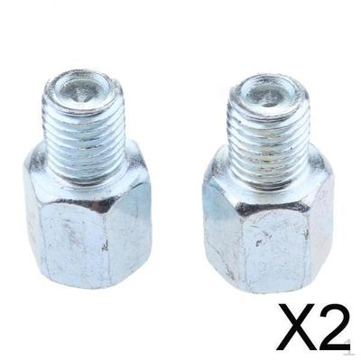Universal Motorcycle Mirror Thread Adapter Conversion Screw , 2