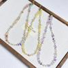 Exquisite Amethyst & Pearl Necklace: Fashionable, Retro, Versatile Clavicle Chain for Women