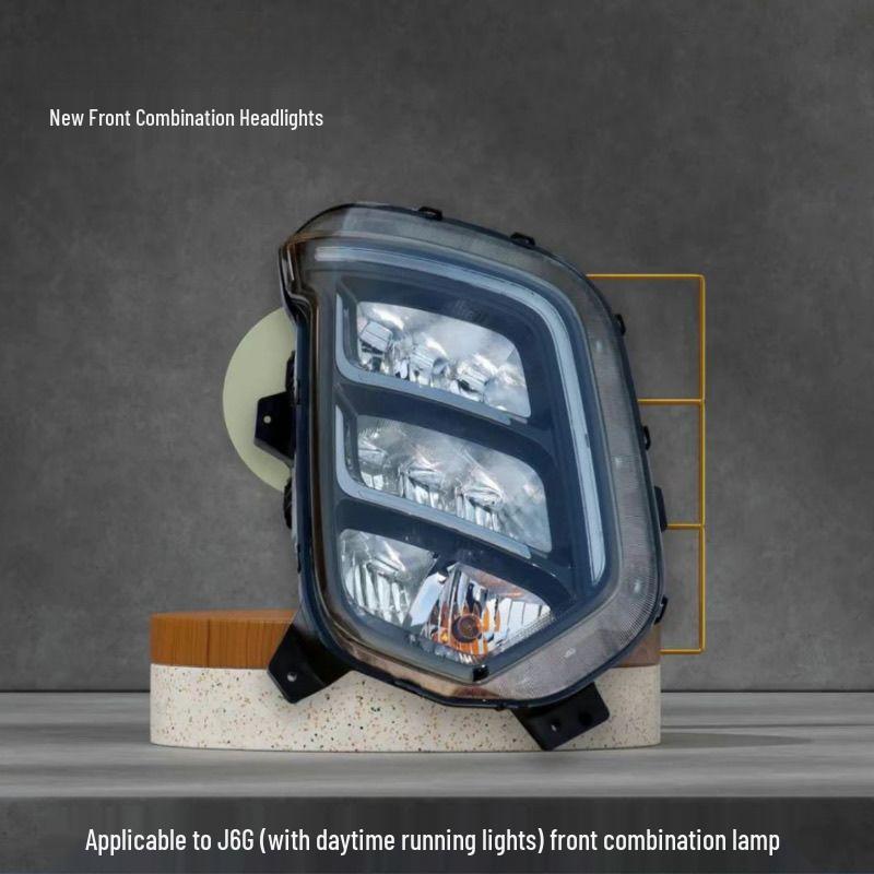 

LED Super Bright Front Light Lens for J6G Original Car Headlight Assembly, No Damage Left