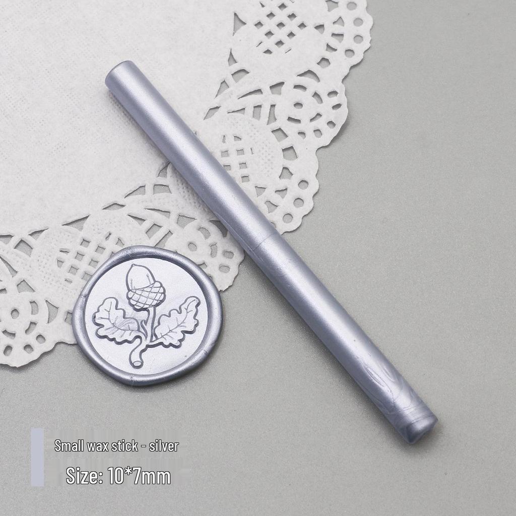 Bețișoare de Ceară de Sigiliu Mat Perlat, 125 Culori, 10x0.7cm, Compatibile cu Pistoale de Ceară, Culori Mixabile
