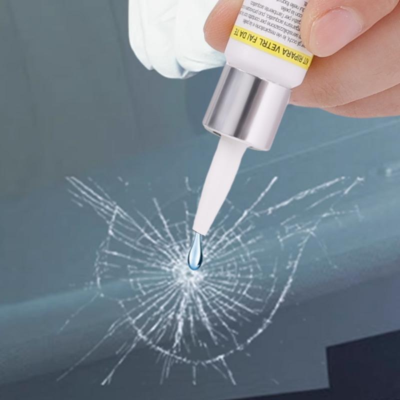 Glass Cracked Repair Tools Kit Windscreen Scratch Crack Restore Fluid Glass Curing Glue Auto Glass Scratch Crack Restore