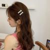Girl Hair Clip Female Hair Accessories Beads Hair Clip Korean Style Headwear Rhinestone Hairpin