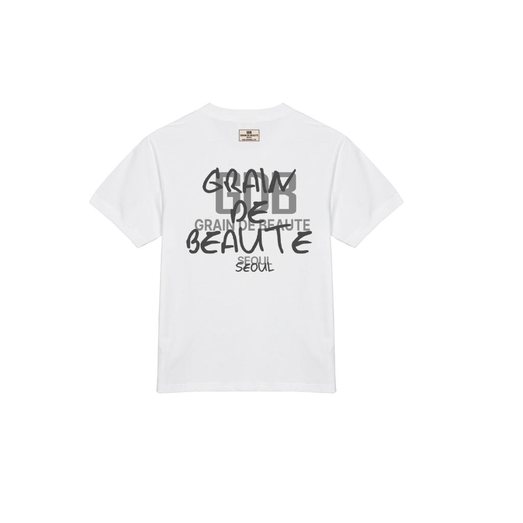 Geulaengdeubotte Back Logo Gdb T-Shirt 02 [White]