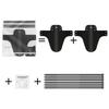 Bicycles Mudguard Adjustable Folding Bikes Front Rear Mud Guard Cycling Splash Guards for Mountain Bikes Riding