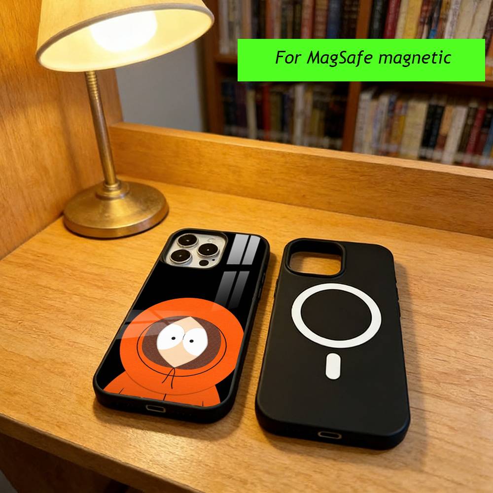 Animated Humor S-South Park Phone Case For iPhone17,16,15,14,13,12,11 Plus,Pro Magnetic with Magsafe Wireless Charging