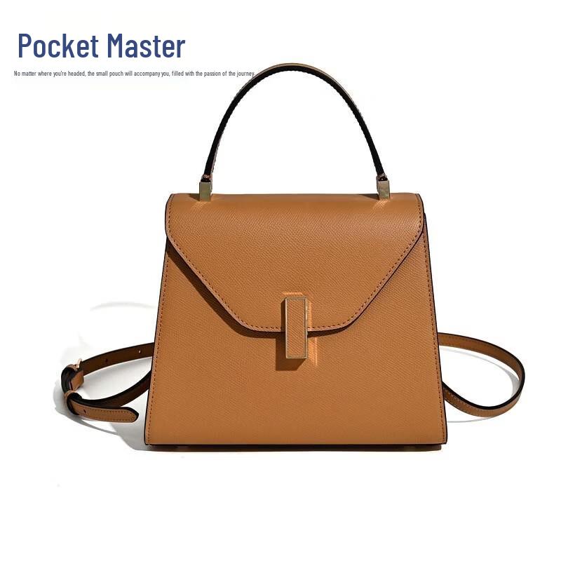 

Douxiaozhu Genuine Leather Kelly Bag