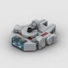 Blocuri de Construcție MOC Navă de Război Planetară, Jucărie Model Navă Spațială pentru Băieți și Fete, Cadou DIY, Compatibil cu Mărcile Principale