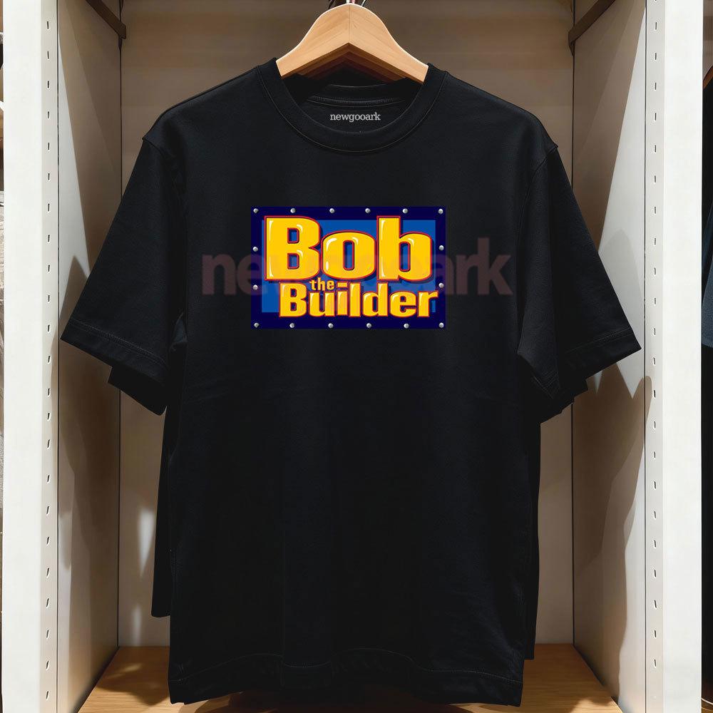 Can We Fix It Bob The Builder Bob The Builder Can We Fix It TShirt Women Unisex Casual Cotton Graphic T Shirts Unisex Adult Shirt