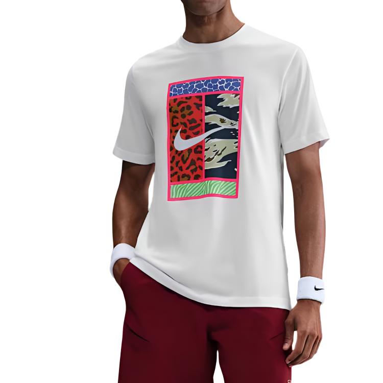NikeCourt Men s Dri-FIT Tennis T-Shirt HV1715-100 L