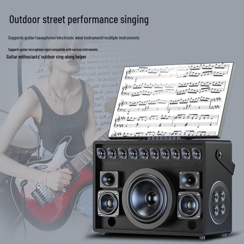 Soaiy K161 All-in-One Portable KTV Speaker System