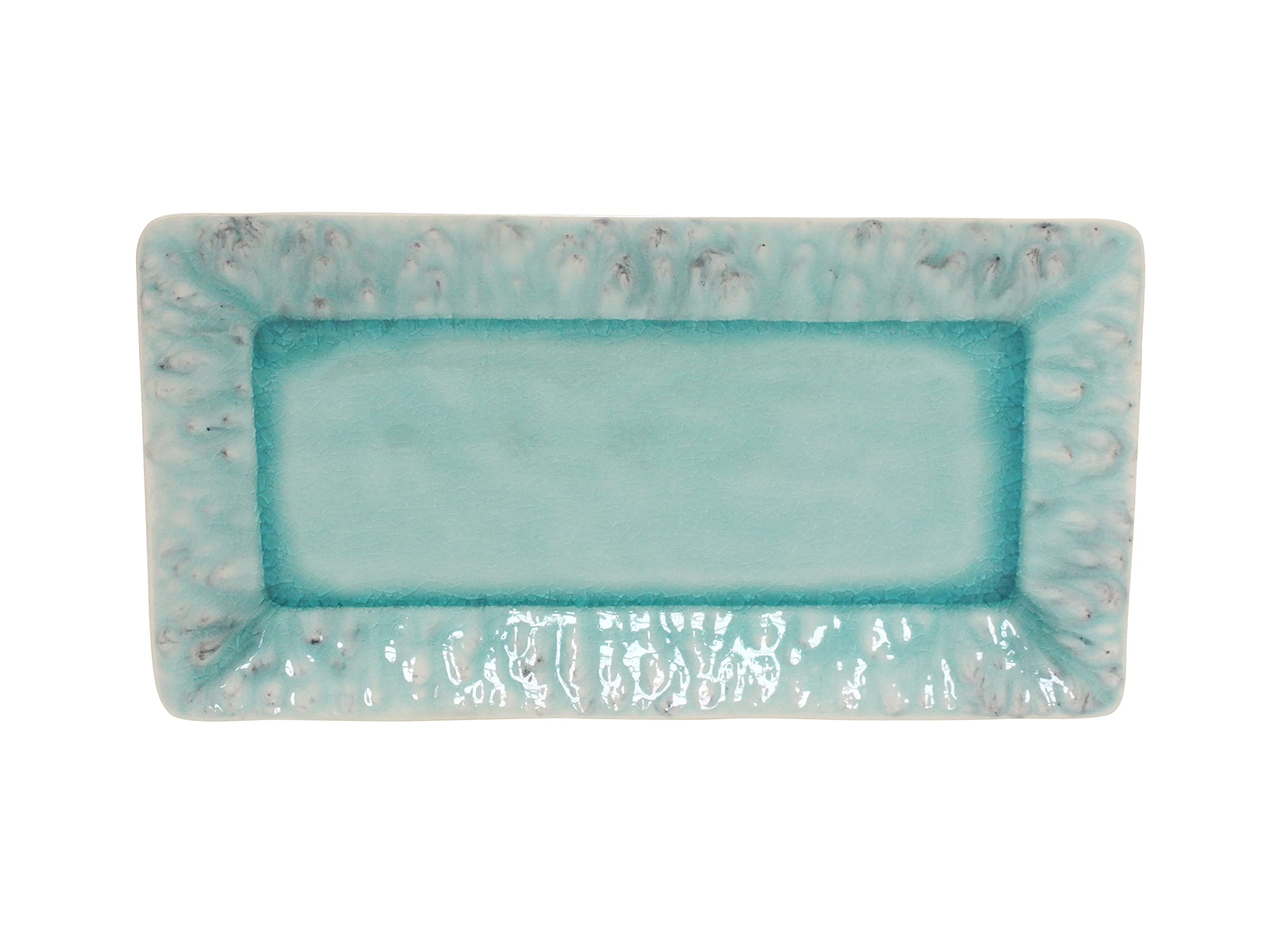 

Costa Nova Imported Costa Nova Plate Long Plate Rectangle Tray M Madeira Blue Dishwasher Safe Microwave Safe BOR341B [Regular Product] 33.5cm