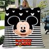 Couverture Cartoon Mickey et Minnie: Adorable, Chaud et Parfait pour la Décoration Intérieure Salon, Voyage et Toutes Saisons
