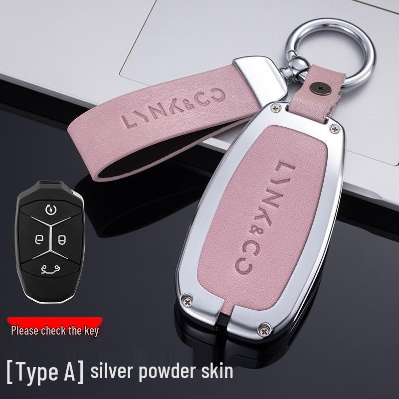 Lynk&Co 03/03+ Key Case for 01PHEV/05/06 High-End Versions - Protective Car Key Shell Modification