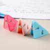 Yousheng 40Pcs Triangle File Book Corner Clip Non-Slip Page Holder for Documents Test Papers Notebooks Colorful Reusable Prevents Curling Folding