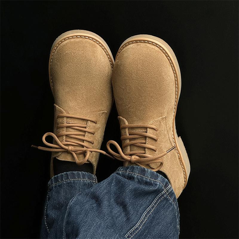 Fashion Derby casual men's shoes Retro fashion design style Leisure Trend Party  outdoor Youth Handsome Quality Daily Shoes 38-46 Hot