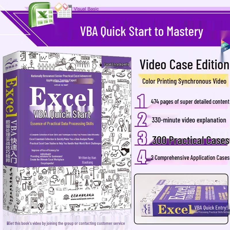 Excel VBA + SQL Automated Data Analysis (2-Book Set)